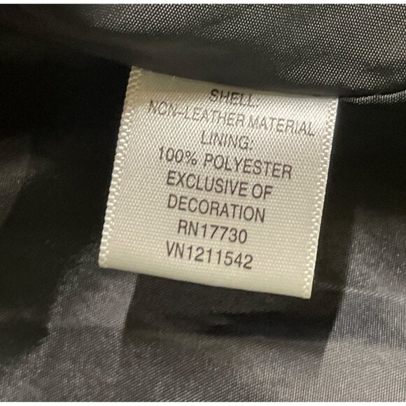 Xhilaration Moto Jacket Women’s Faux Leather Size XXL Black Zip Snap - Picture 12 of 13